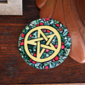 Pagan Yule Pentagram Metalen Ornament