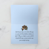 Pagan Yule Solstice Card Kaart (Binnen)