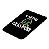 Paganen zijn de reden voor het seizoen magneet (Linkerzijde)