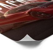Pagani Supercars Stadslandschap Poster (Hoek)