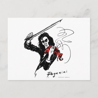 Paganini color3 b&w&red 300dpi briefkaart