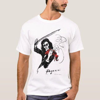 Paganini met rood T-shirt