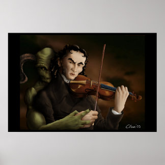 Paganini's Muse Poster