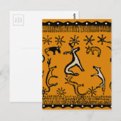 Paganistische rituele ceremonie briefkaart (Voorkant / Achterkant)