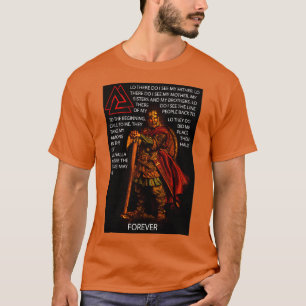 pagans gebed t-shirt