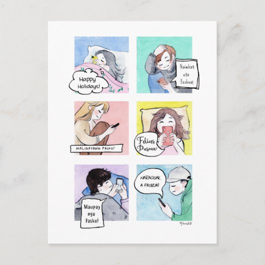 Pagbati/ Groet- DNM Briefkaarten (Voorkant)