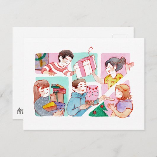 Pagdiriwang/ Celebrate- DNM Briefkaarten (Voorkant / Achterkant)