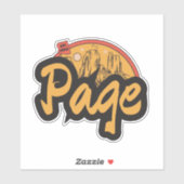 Page, Arizona Sticker (Vel)
