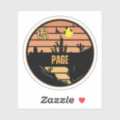 Page, Arizona Sticker (Vel)