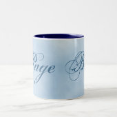 Page Boy Coffee Mok - Klein: Sky Blue Elegance (Center)