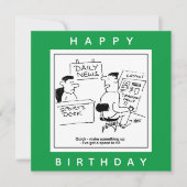 Page Layout Designer & Sportbureau in een krant Kaart (Voorkant)