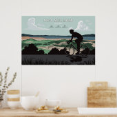 Page Mill Road Fiets Poster (Keuken)
