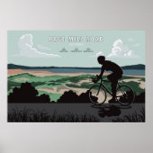 Page Mill Road Fiets Poster (Voorkant)