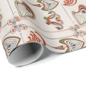  Page of Combinaisons Ornementales by Mucha Cadeaupapier (Rol Hoek)