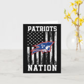 Page Patriots Logo Nation Hs Kaart (Gele Bloem)
