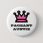 Pageant Auntie Ronde Button 5,7 Cm (Voorkant)