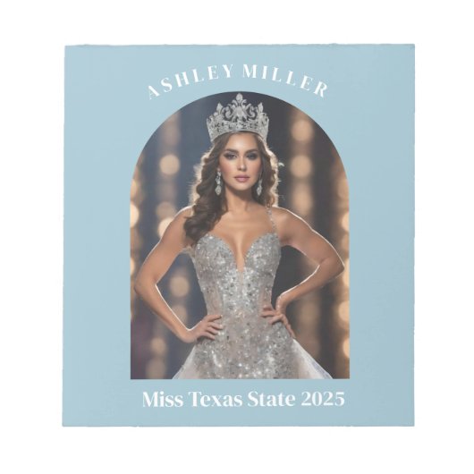 Pageant Autograaf Pad Notitieblok (Voorkant)