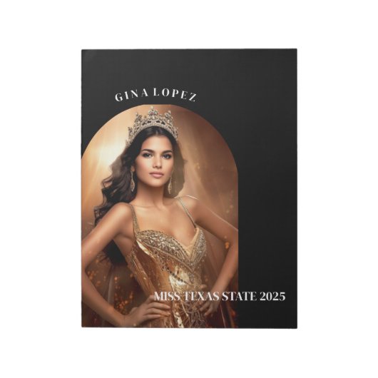 Pageant Autograaf Pad Notitieblok (Linkerzijde)