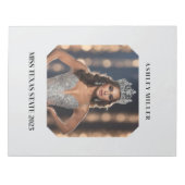 Pageant Autograaf Pad Notitieblok (Voorkant)