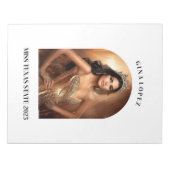 Pageant Autograaf Pad Notitieblok (Voorkant)
