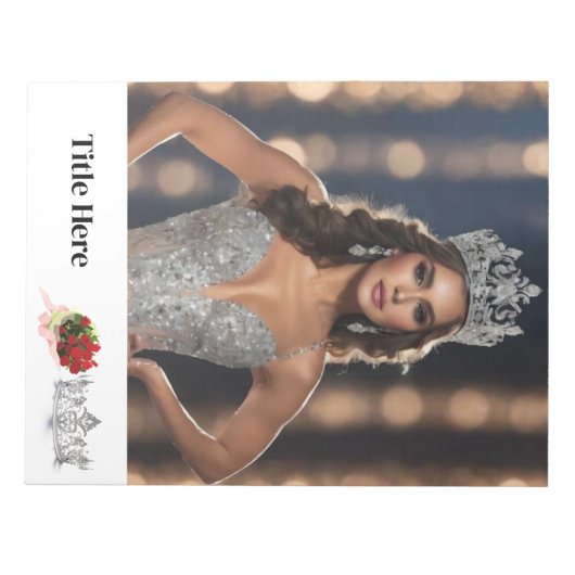 Pageant Autograaf Pad Notitieblok (Voorkant)