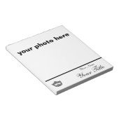 Pageant autograafpad - aangepast notitieblok (Schuin)