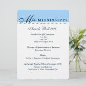 Pageant Awards Bal Programma (Staand voorkant)