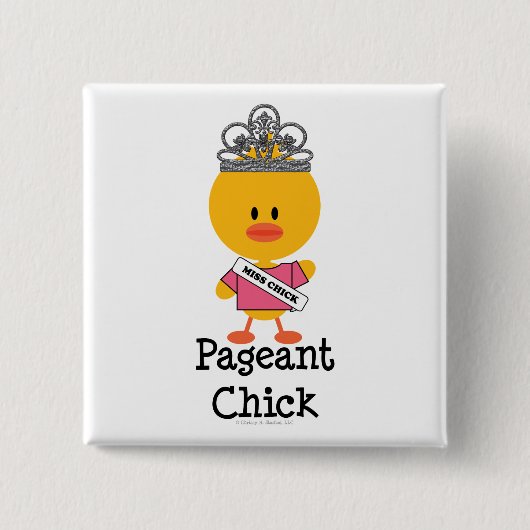Pageant Chick Button (Voorkant)