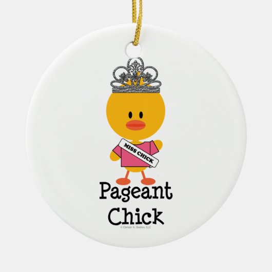 Pageant Chick Ornament (Voorkant)