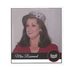 Pageant Crown Autograaf Pad Notitieblok