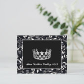 Pageant Crown Briefkaart (Staand voorkant)