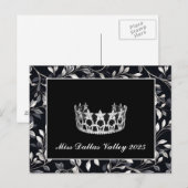 Pageant Crown Briefkaart (Voorkant / Achterkant)