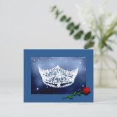Pageant Crown Briefkaart (Staand voorkant)