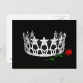 Pageant Crown Briefkaart (Voorkant / Achterkant)