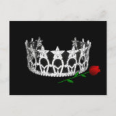 Pageant Crown Briefkaart (Voorkant)