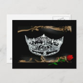 Pageant Crown Briefkaart (Voorkant / Achterkant)