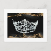 Pageant Crown Briefkaart (Voorkant)