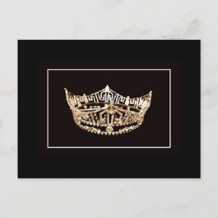 Pageant Crown Briefkaart
