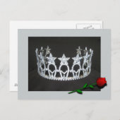 Pageant Crown Briefkaart (Voorkant / Achterkant)