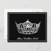 Pageant Crown Briefkaart (Voorkant / Achterkant)