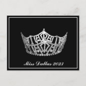 Pageant Crown Briefkaart (Voorkant)