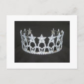 Pageant Crown Briefkaart (Voorkant)