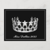 Pageant Crown Briefkaart (Voorkant)