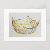 Pageant Crown Briefkaart (Voorkant)