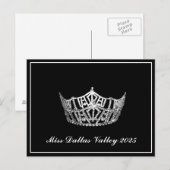 Pageant Crown Briefkaart (Voorkant / Achterkant)