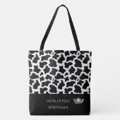 Pageant Crown Canvas tas-Koe afdrukken Tote Bag (Voorkant)