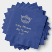 Pageant Crown Custom Folie Servetten (Insitu (Gestapeld))