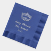 Pageant Crown Custom Folie Servetten (Links)