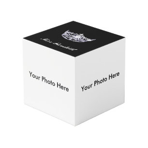 Pageant Crown Custom Photo Cube Kubus