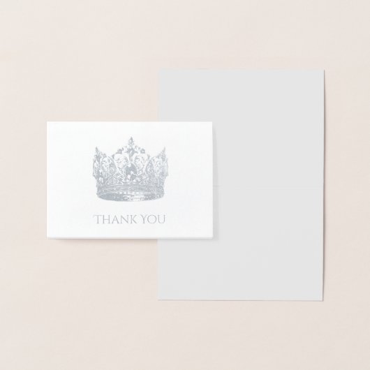 Pageant Crown Dank u kaart (Display)